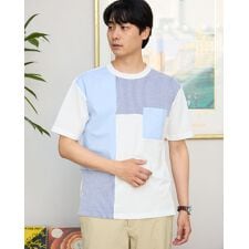 【大きいサイズ】サッカー切替Tシャツ