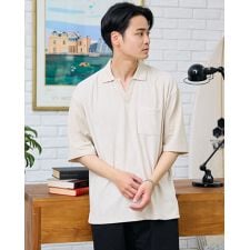 ゴールデンベア(GOLDENBEAR)のスキッパーポロシャツ