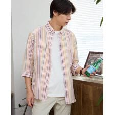 七分袖シャツ