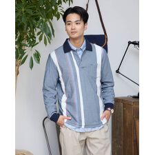 ゴールデンベア(GOLDENBEAR)の長袖ポロシャツ