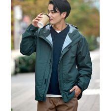 撥水シェルパーカ