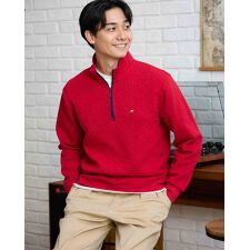 ハーフZIPスウェット