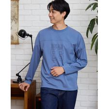 【大きいサイズ】フットボール長袖Ｔシャツ