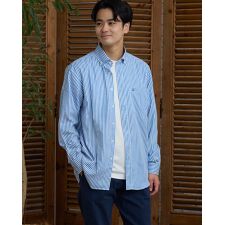 ストライプBDシャツ