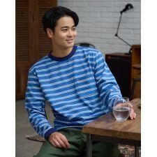 ボーダー長袖Ｔシャツ
