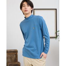 吸湿発熱ハイネック長袖Tシャツ