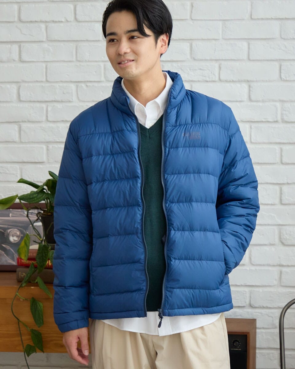 Golden Bear ゴールデンベア ノーカラーダウンジャケット LLサイズ 314qe132-style.jpg