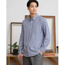 チェックBDシャツ