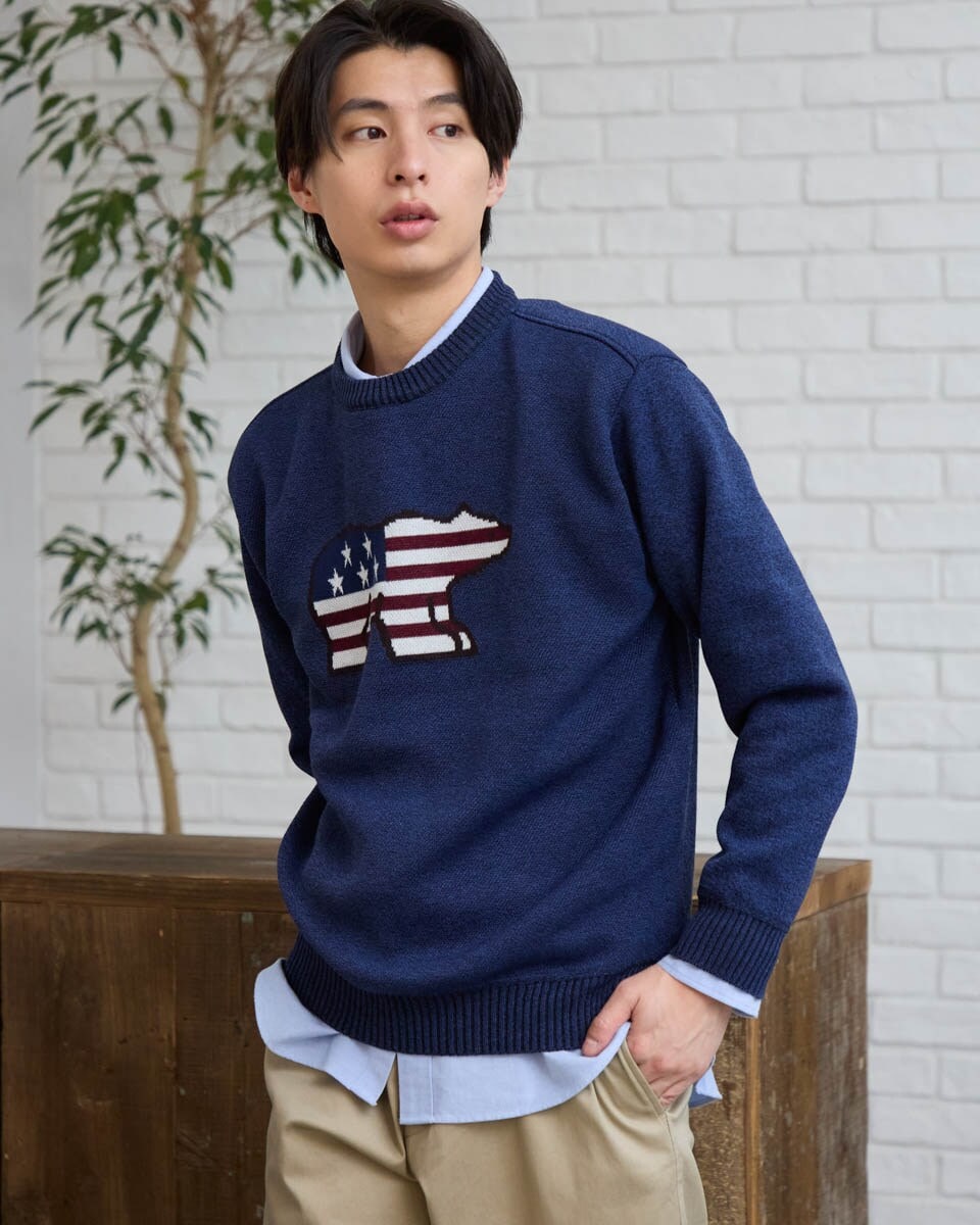 リラックスバッジクルーネックトレーナー | トミー ジーンズ(TOMMY