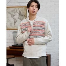 【大きいサイズ】ハーフZIPスウェット