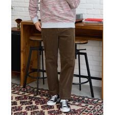 【大きいサイズ】ストレッチコーデュロイパンツ