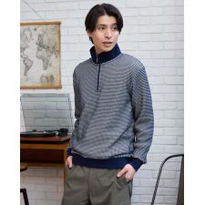 ハーフZIPスウェット