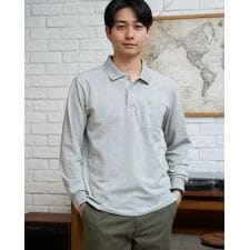 GB長袖ポロシャツ　[制菌加工・吸水速乾]