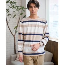 ボーダー長袖Tシャツ