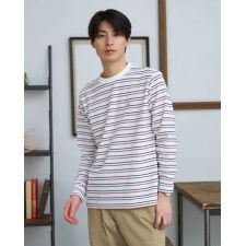 ボーダー長袖Tシャツ
