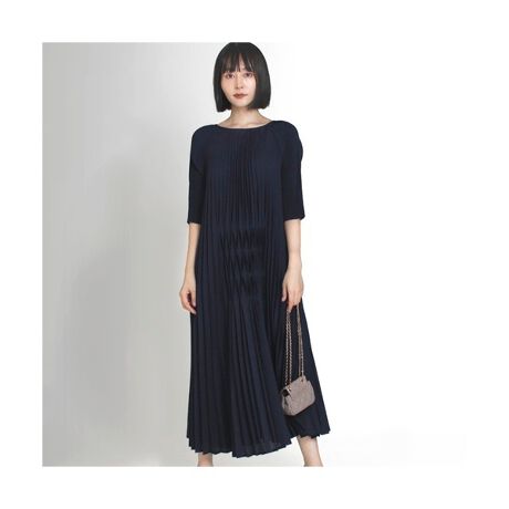 スモックステッチプリーツワンピース マーサ Martha 6539 ファッション通販 マルイウェブチャネル