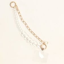 エアリスト(airlist)のairlist　Glint　グリント　 クリアスマホタブ付きチャーム