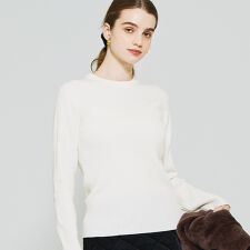 コカ(coca)の極上ニットクルーネック 全8色