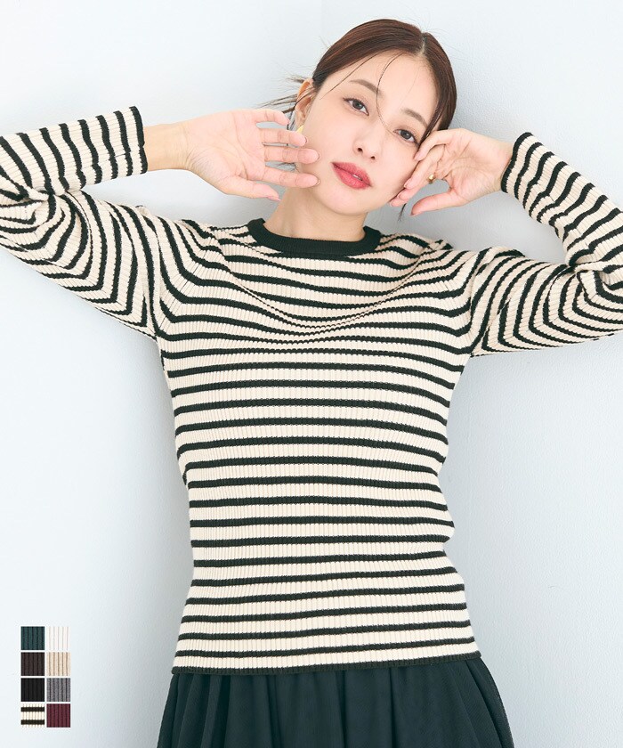 極上ニットクルーネック 全8色 | コカ(coca) | マルイウェブチャネル