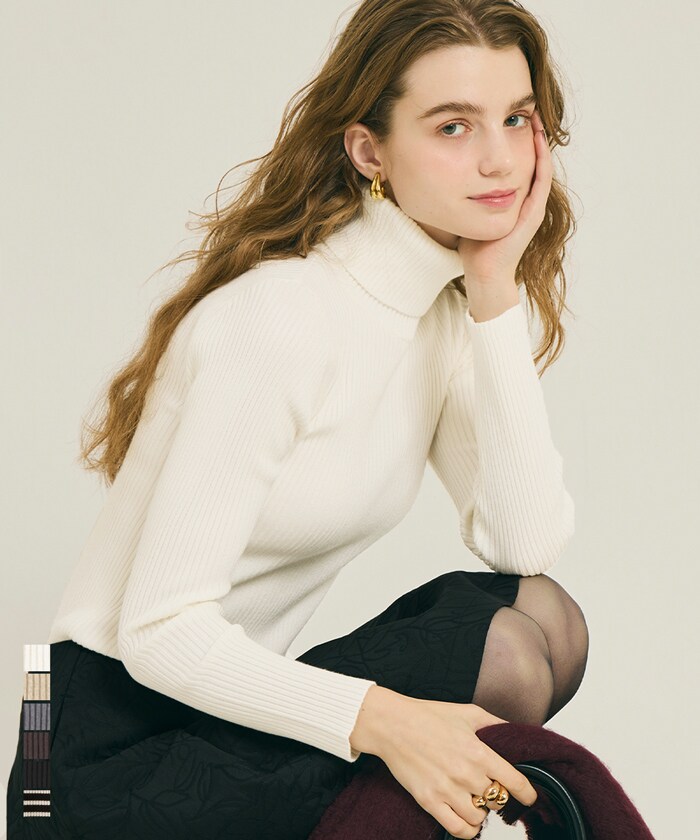 極上ニット】タートルネック 全8色 | コカ(coca) | マルイウェブチャネル