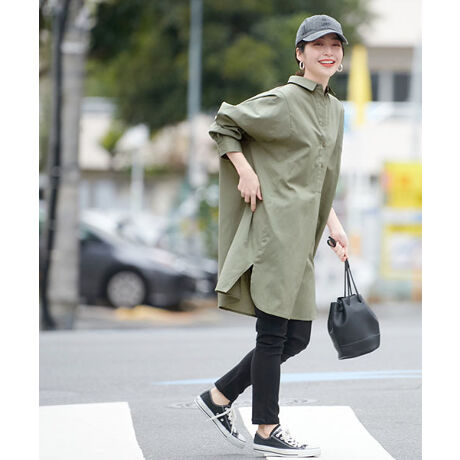 オックスフォード シャツワンピース 全4色 コカ Coca 26 12 ファッション通販 マルイウェブチャネル