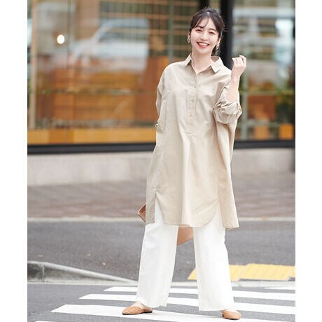 オックスフォード シャツワンピース 全4色 コカ Coca 26 12 ファッション通販 マルイウェブチャネル