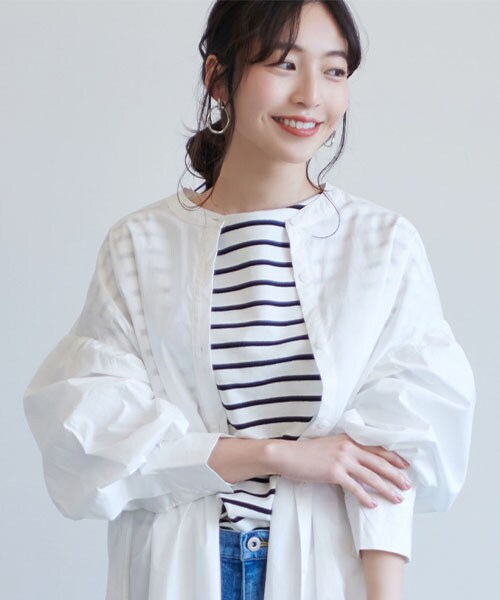 バルーンスリーブ シャツワンピース | コカ(coca) | マルイウェブチャネル