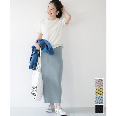 シャリ感 リブニット タイトスカート 全4色 コカ Coca ファッション通販 マルイウェブチャネル Cb001 1 98 01 シャリ感 リブニット タイトスカート 全4色 コカ Coca ファッション通販 マルイウェブチャネル Cb001 1 98 01