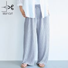 コカ(coca)の【新色登場】ウェーブプリーツパンツ