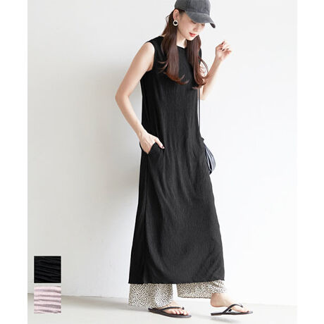 細プリーツ Iラインワンピース 全2色 コカ Coca ファッション通販 マルイウェブチャネル Cb002 5 26 01