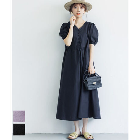 パフスリーブ コットンワンピース 全2色 コカ Coca 16 02 ファッション通販 マルイウェブチャネル パフスリーブ コットンワンピース 全2色 コカ Coca 16 02 ファッション通販 マルイウェブチャネル