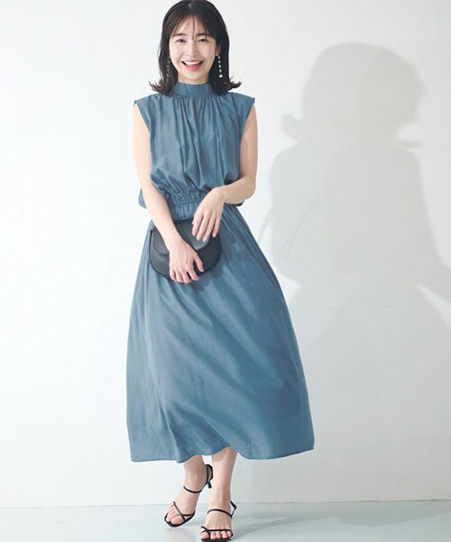 ヴィンテージサテン バックリボンワンピース 全4色 コカ Coca 26 13 ファッション通販 マルイウェブチャネル