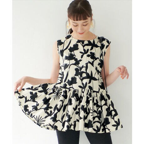 mint designs モノトーン色のチェニック（チュニック レディース 