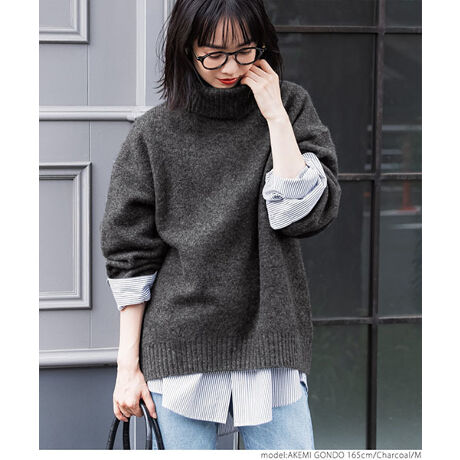 ヤク風 オフタートルニット 全4色 コカ Coca 01 22 ファッション通販 マルイウェブチャネル