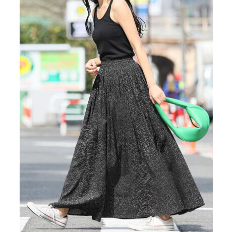 ドット柄 コットンボイルスカート コカ Coca 01 29 ファッション通販 マルイウェブチャネル