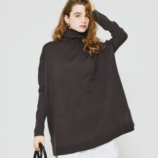 コカ(coca)の【新色登場】タートルニットチュニック 全4色