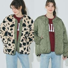 コカ(coca)の【新色登場】２wayウォッシャブルリバーシブルキルティングブルゾン 全4色