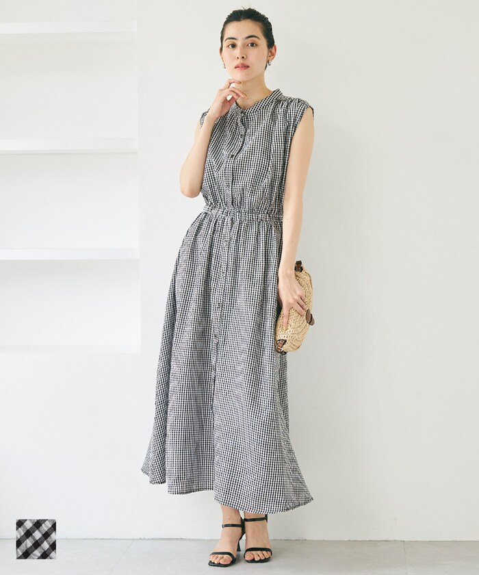 チェック柄 ワンピース シャツワンピ | コカ(coca) | マルイウェブチャネル