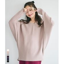 コカ(coca)のドルマンスリーブVネックニット 全6色