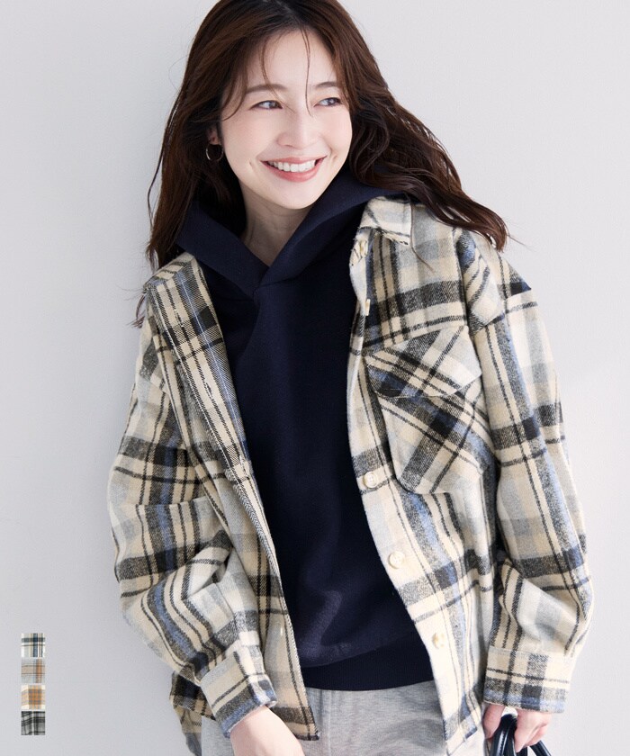 ウォッシャブル】チェックジャケット 全4色 | コカ(coca) | マルイ