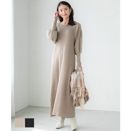 ラグランスリーブ ニット ワンピース 全2色 | コカ(coca) | マルイ  