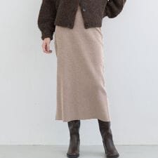 コカ(coca)のミラノリブナロースカート 全6色