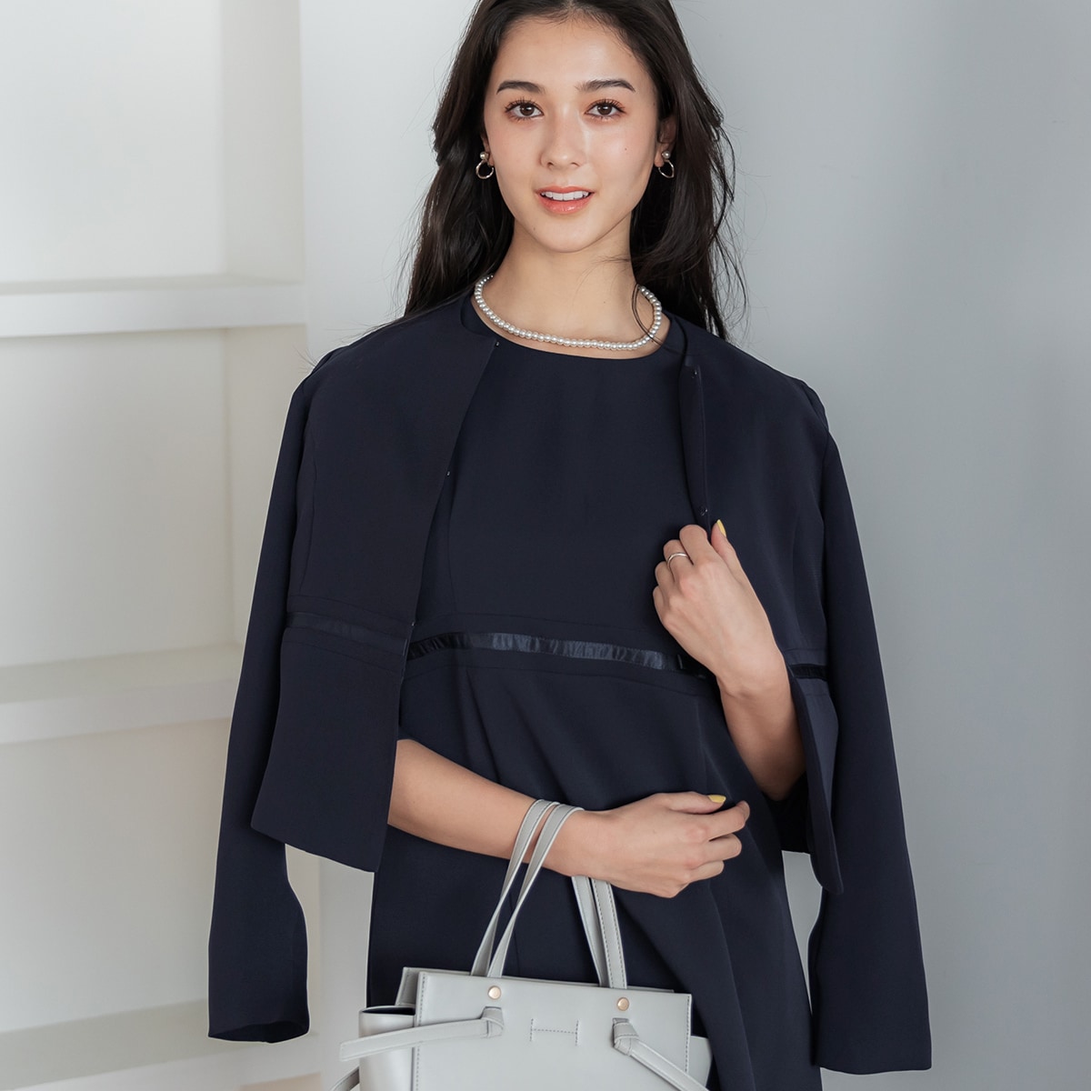 Cygne♡新品未使用　定価39500円　ツイードジャケット Lydie+ 白 Cygne 完売品 ツイードジャケット Lydie白
