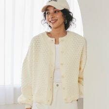 スポンディッシュ カーディガン 全2色