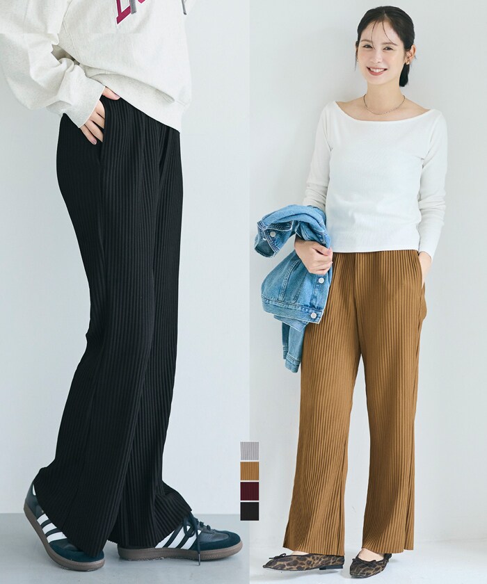 ジョーゼットリブパンツ 全3色 | コカ(coca) | マルイウェブチャネル