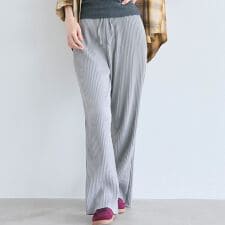 コカ(coca)のジョーゼットリブパンツ  全3色