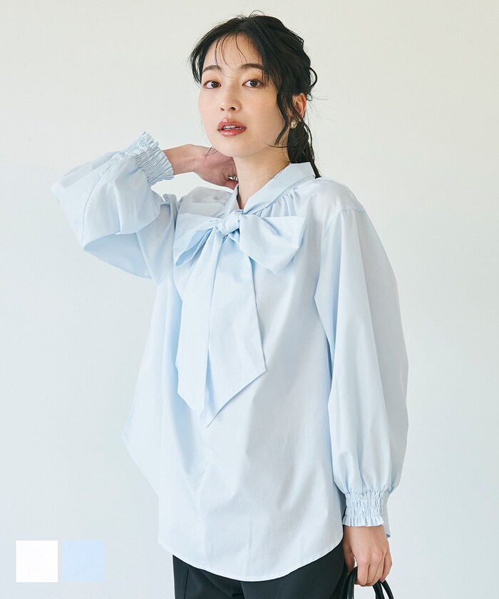 seventen - ボウタイブラウス - チコ様専用SEVENTEN by MIHOKAWAHIT