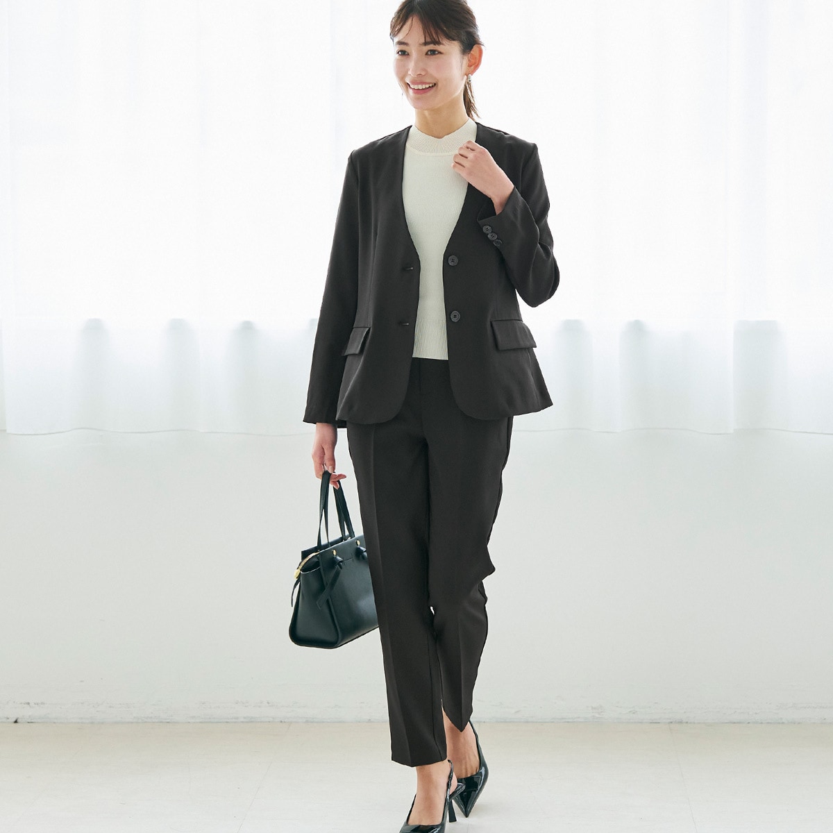 セットアップ パンツスーツ 全2色 | コカ(coca) | マルイウェブチャネル