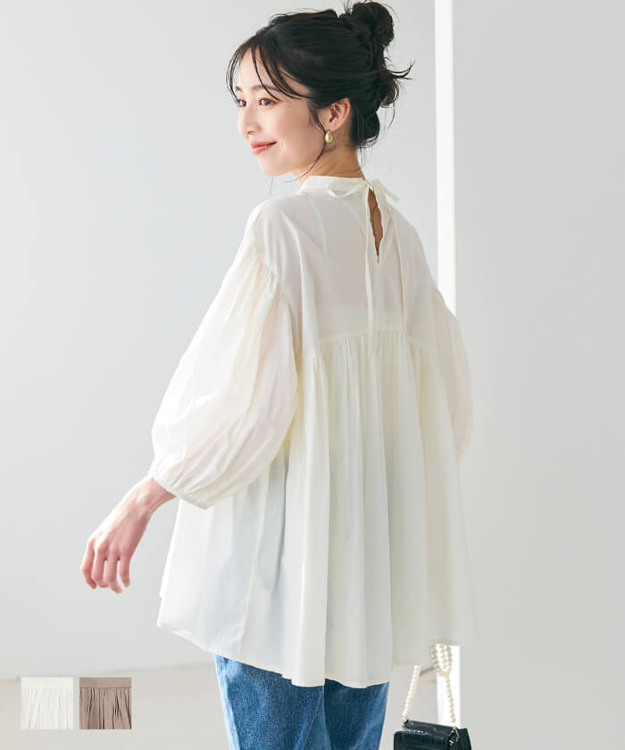 yori フロッキーレースティアードブラウス ホワイト 36 - メルカリ