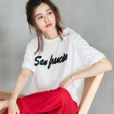 ロゴTシャツ 刺繍 全4色